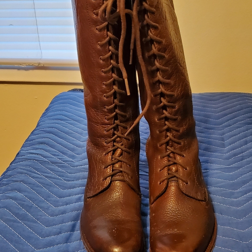 Frye Veronica combat boots